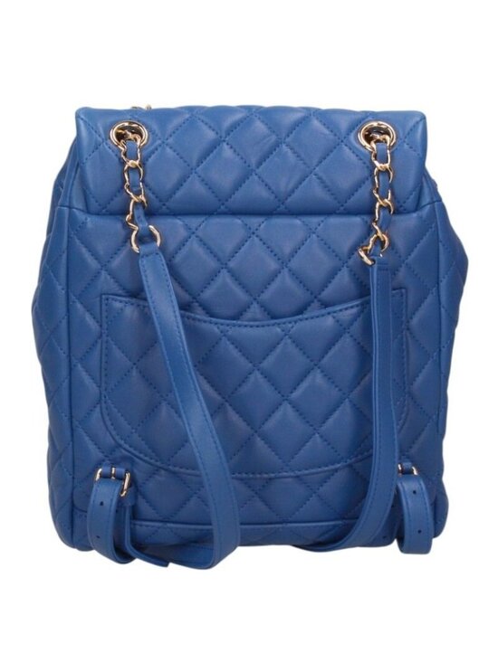 Chanel Quilted Lambskin Chain Daypack Rucksack main image 5